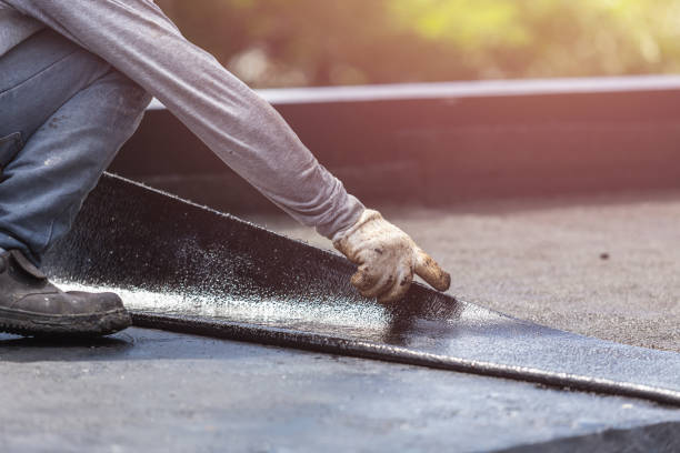 Professional Exterior Waterproofing technician working in Wyoming, MN